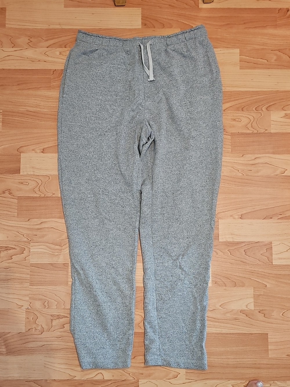 Eddie Bauer Men's Heather Gray Drawstring Joggers